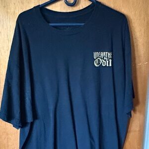 Men's Black Graphic T-Shirt